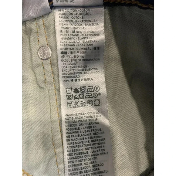 Levi's 505 Men's Blue Regular Fit Straight Leg Jeans Size 40x30 NWT - Picture 11 of 11